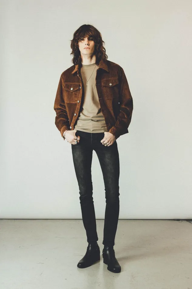 OTHER COATS and JACKETS MEN Vedder Cord Jacket Tan