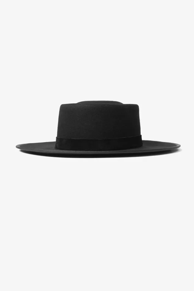 OTHER FEDORAS and FULL BRIM HATS MENWOMEN SRV Number One Hat Black