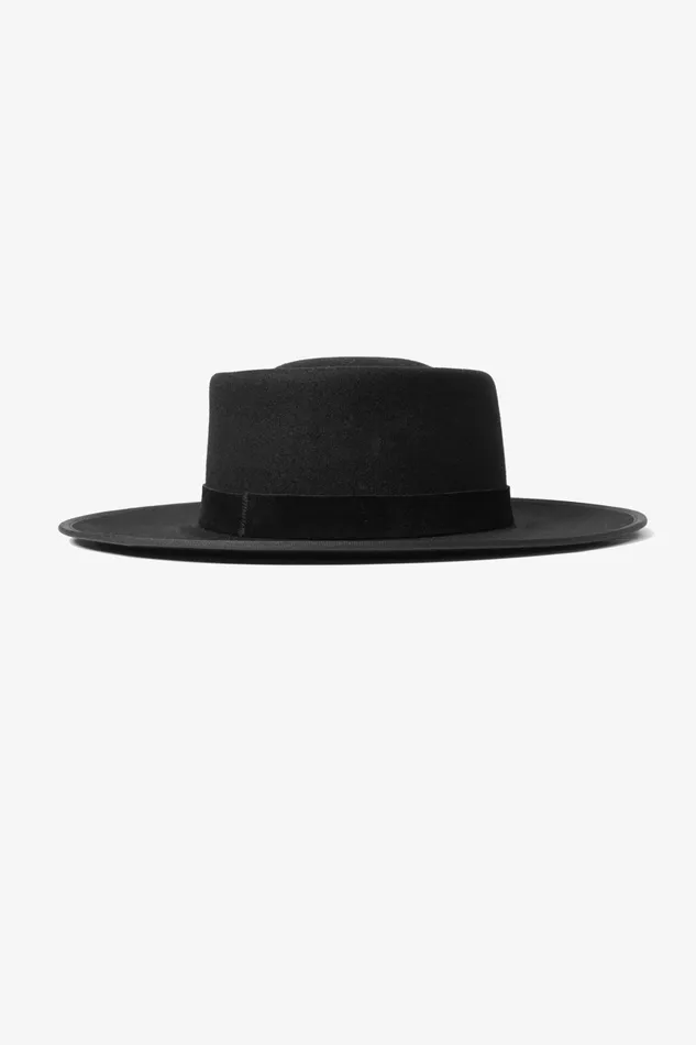 OTHER FEDORAS and FULL BRIM HATS MENWOMEN SRV Number One Hat Black