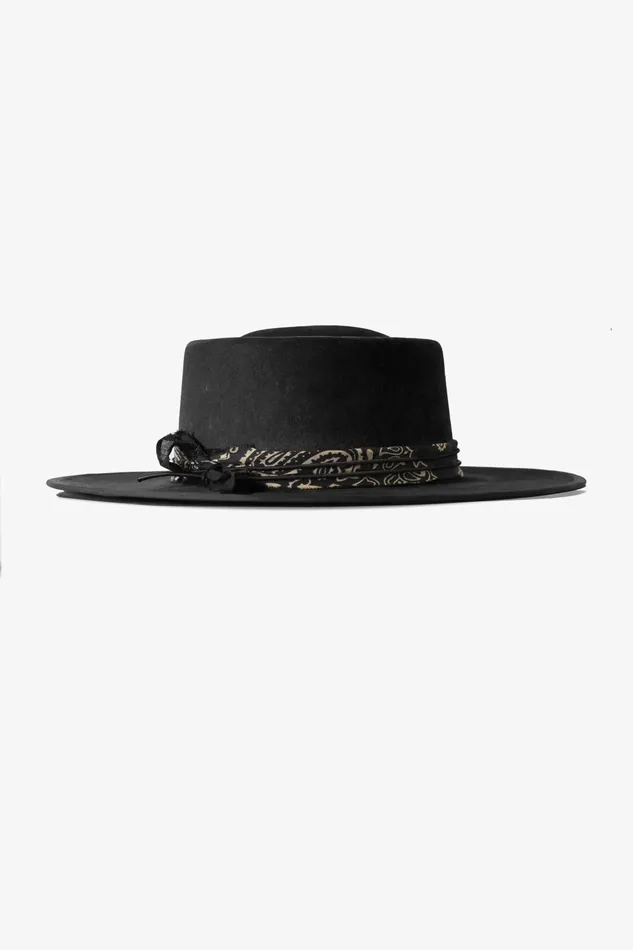 OTHER FEDORAS and FULL BRIM HATS MENWOMEN SRV Relic Hat Black Relic