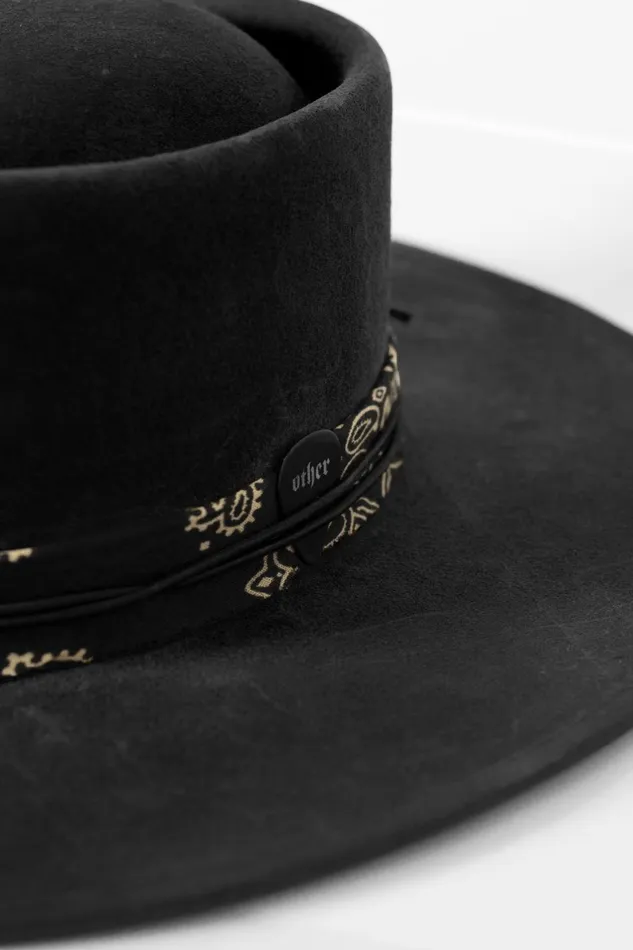 OTHER FEDORAS and FULL BRIM HATS MENWOMEN SRV Relic Hat Black Relic