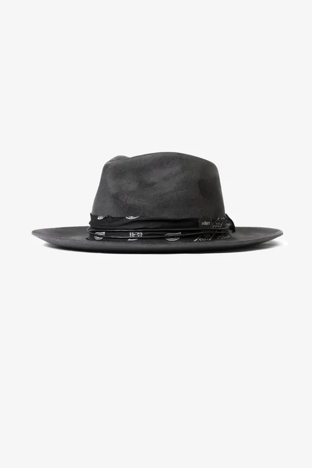 OTHER FEDORAS and FULL BRIM HATS MENWOMEN The Weiland Fedora Hat Grey