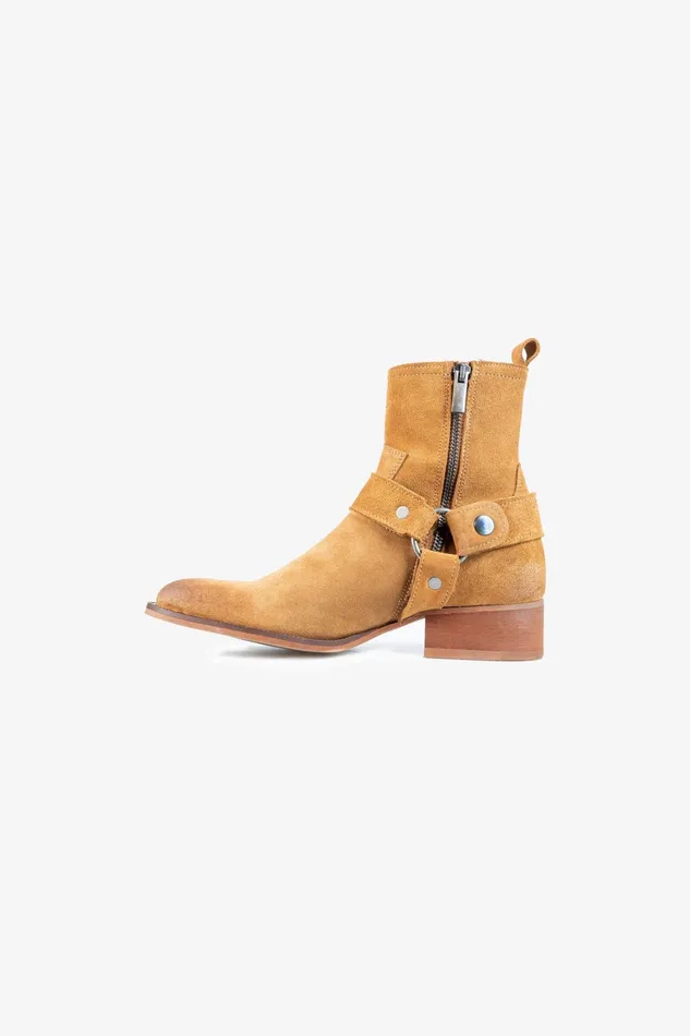 OTHER FOOTWEAR MEN Adler Harness Boot Relic Whiskey Suede