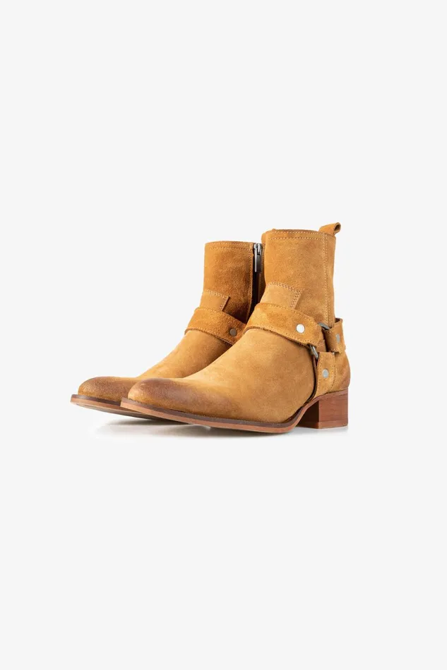 OTHER FOOTWEAR MEN Adler Harness Boot Relic Whiskey Suede