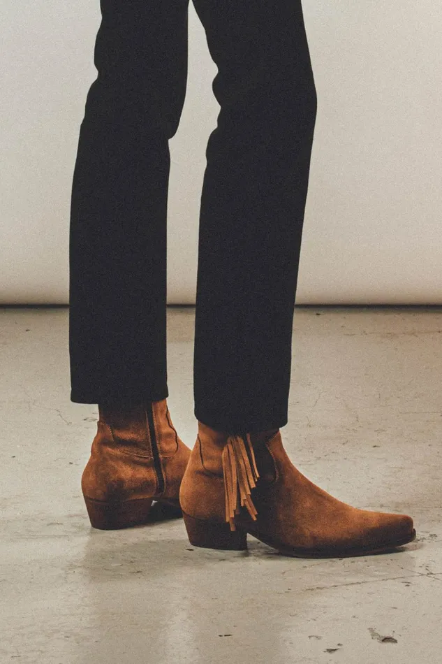 OTHER FOOTWEAR MEN Nomad Fringe Boot Whiskey Suede