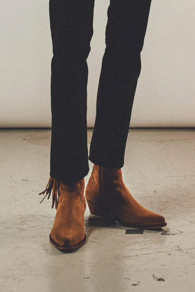 OTHER FOOTWEAR MEN Nomad Fringe Boot Whiskey Suede