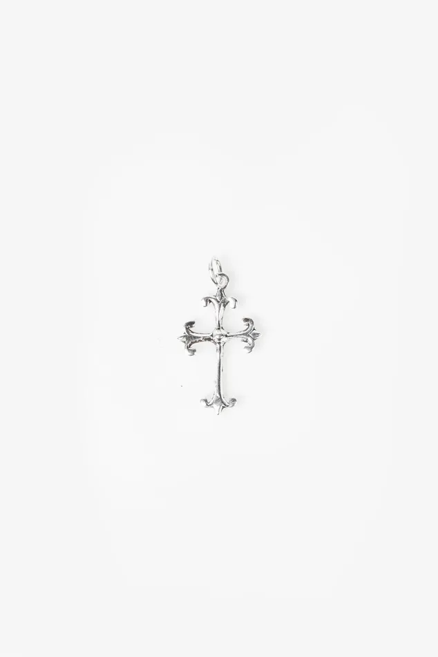 OTHER JEWELLERY MENWOMEN 925 Ornate Cross Necklace Silver