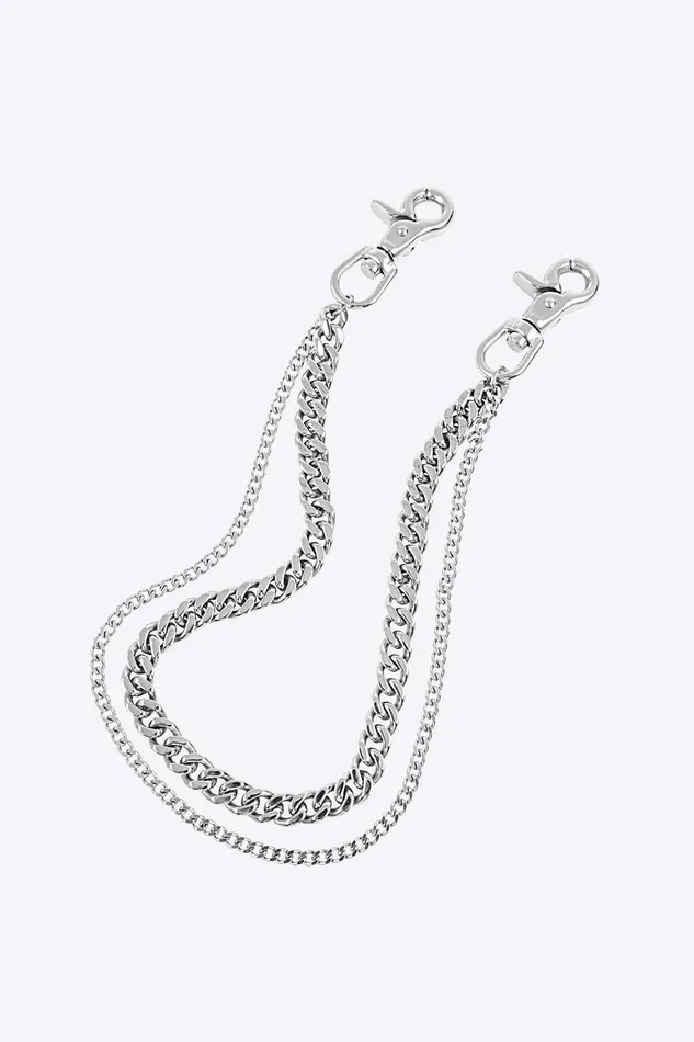 OTHER KEYRINGS and WALLET CHAINS MENWOMEN Dual Wallet Chain