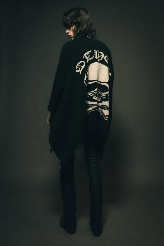 OTHER KNITWEAR MEN The Poncho Skull and Crossbones