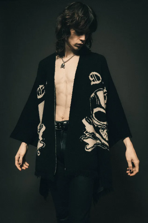 OTHER KNITWEAR MEN The Poncho Skull and Crossbones
