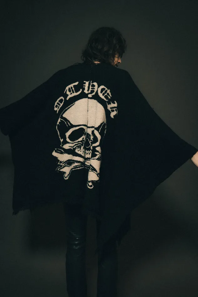 OTHER KNITWEAR MEN The Poncho Skull and Crossbones