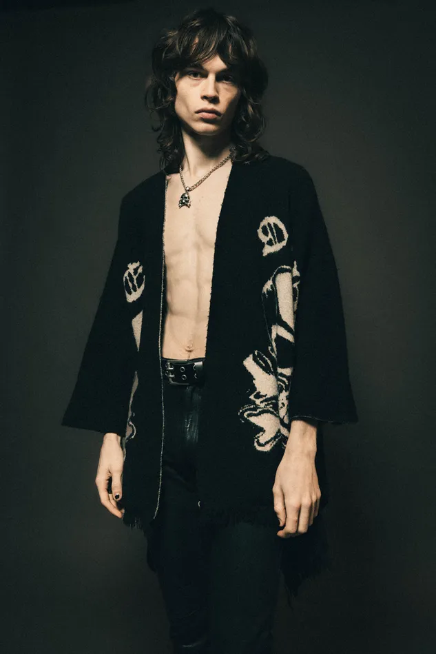 OTHER KNITWEAR MEN The Poncho Skull and Crossbones