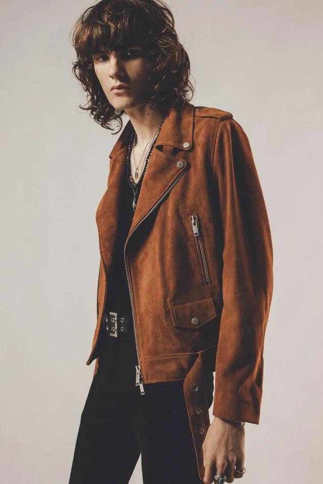 OTHER LEATHER JACKETS MEN Brando Biker Jacket