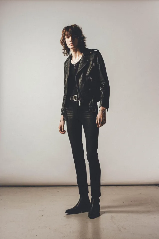 OTHER LEATHER JACKETS MEN The Deuce Biker Jacket Vintage Black