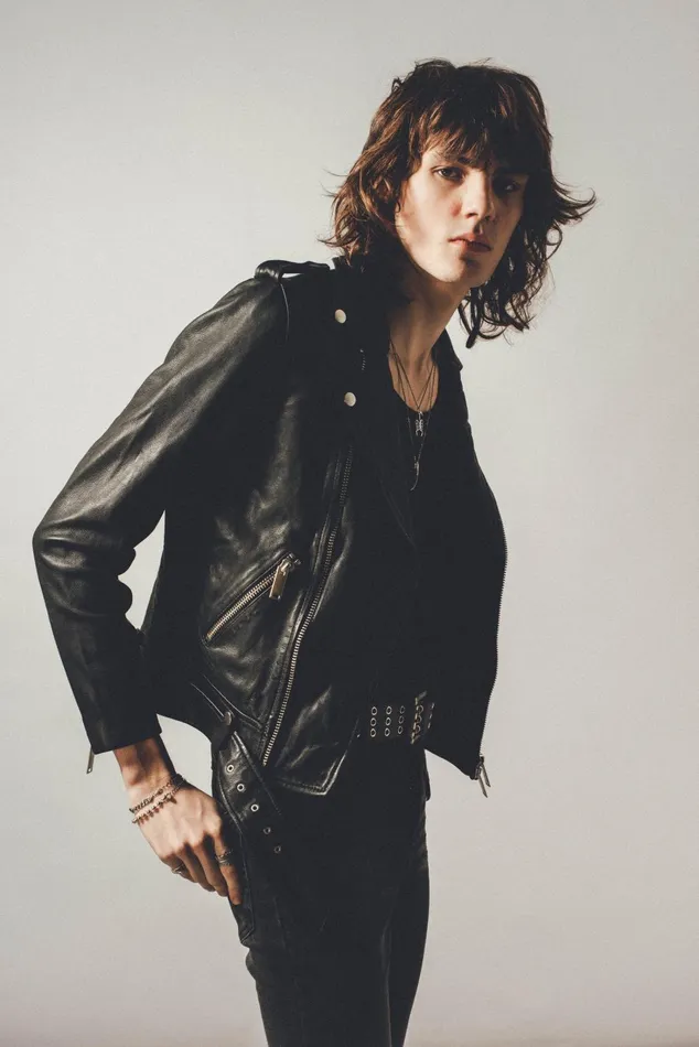 OTHER LEATHER JACKETS MEN The Deuce Biker Jacket Vintage Black