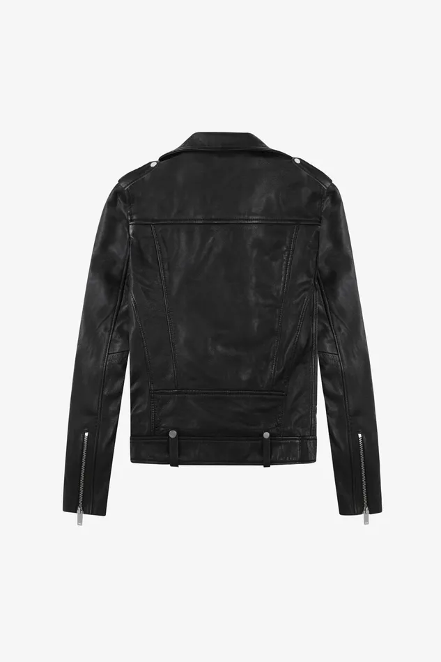 OTHER LEATHER JACKETS MEN The Deuce Biker Jacket Vintage Black
