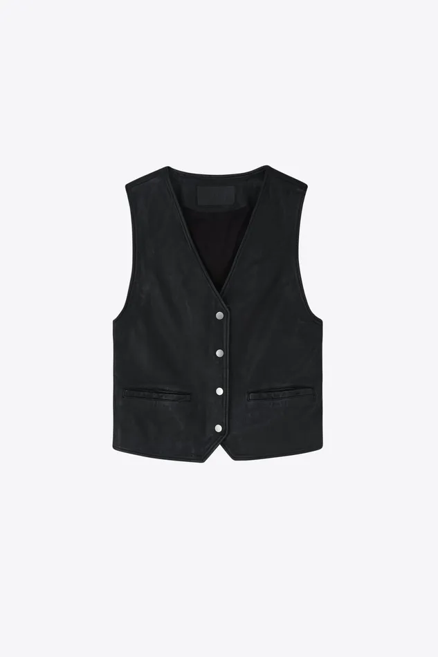 OTHER LEATHER JACKETS MEN The Leather Cut Black