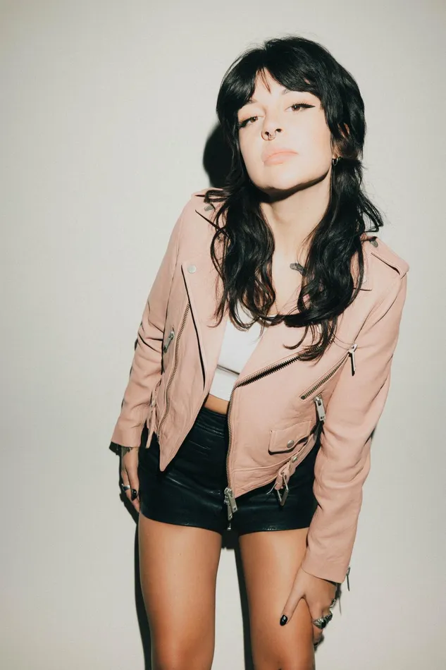 OTHER LEATHER JACKETS WOMEN The Deuce Biker Jacket Pink Blush