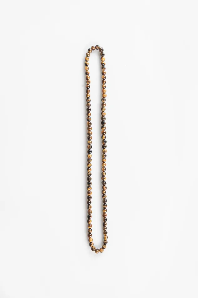 OTHER NECKLACES and CHAINS MENWOMEN Bead Necklace Brown