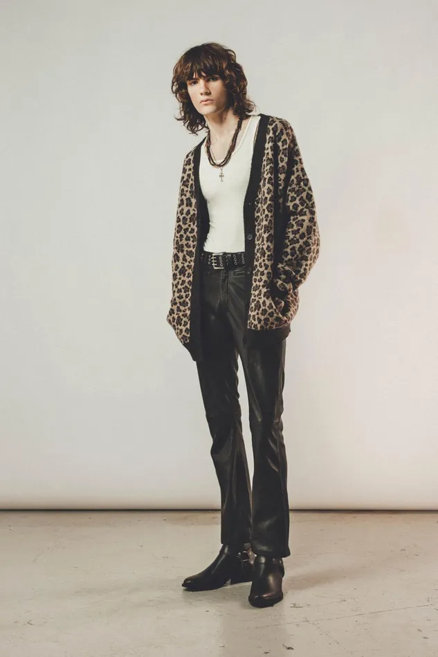 OTHER PANTS MEN Leather Hendrix Pants Brown
