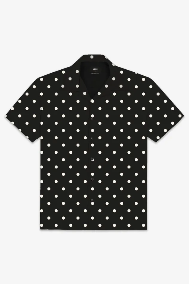 OTHER SHIRTS MEN Cuban Shirt Polka Dot