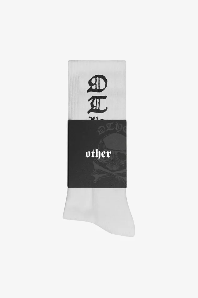 OTHER SOCKS MENWOMEN OTHER OLD ENGLISH SOCKS White