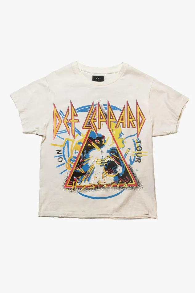 OTHER TSHIRTS MEN DEF LEPPARD HYSTERIA TOUR VINTAGE TSHIRT
