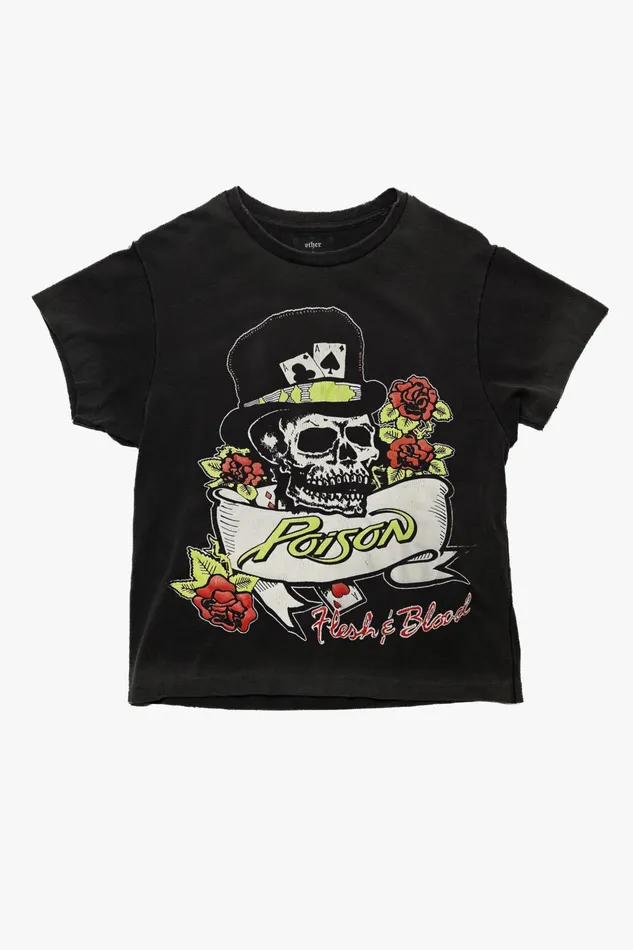 OTHER TSHIRTS MEN POISON FLESH and BLOOD VINTAGE TSHIRT