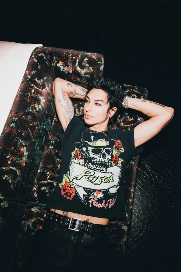 OTHER TSHIRTS MEN POISON FLESH and BLOOD VINTAGE TSHIRT