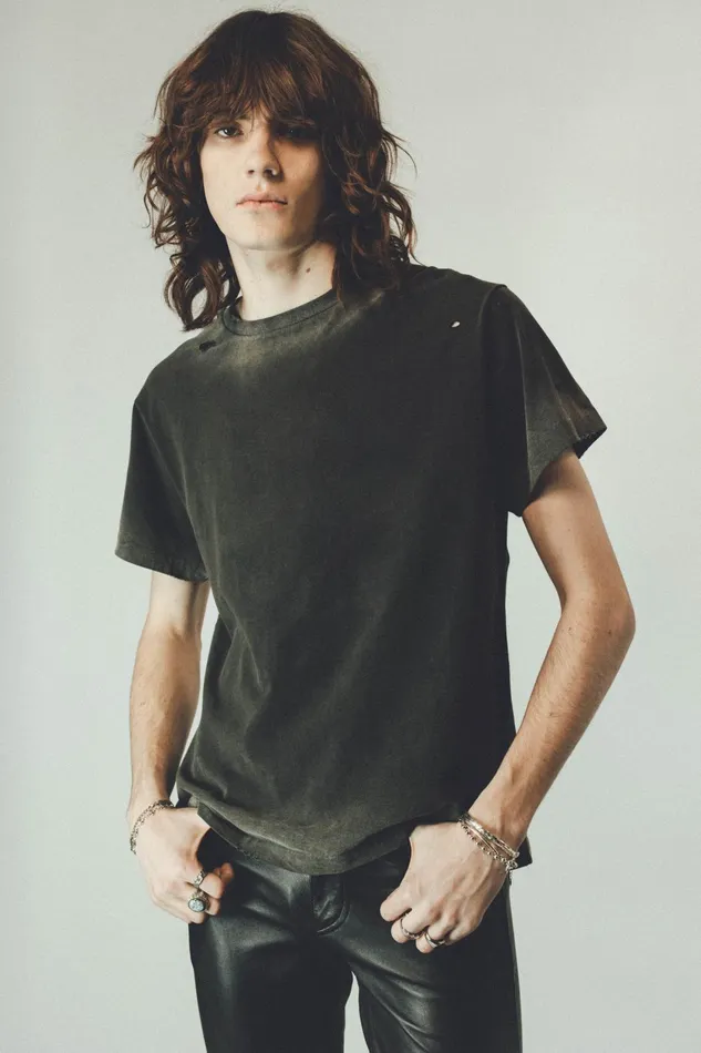 OTHER TSHIRTS MEN The Vintage Tee Heavy Relic Black