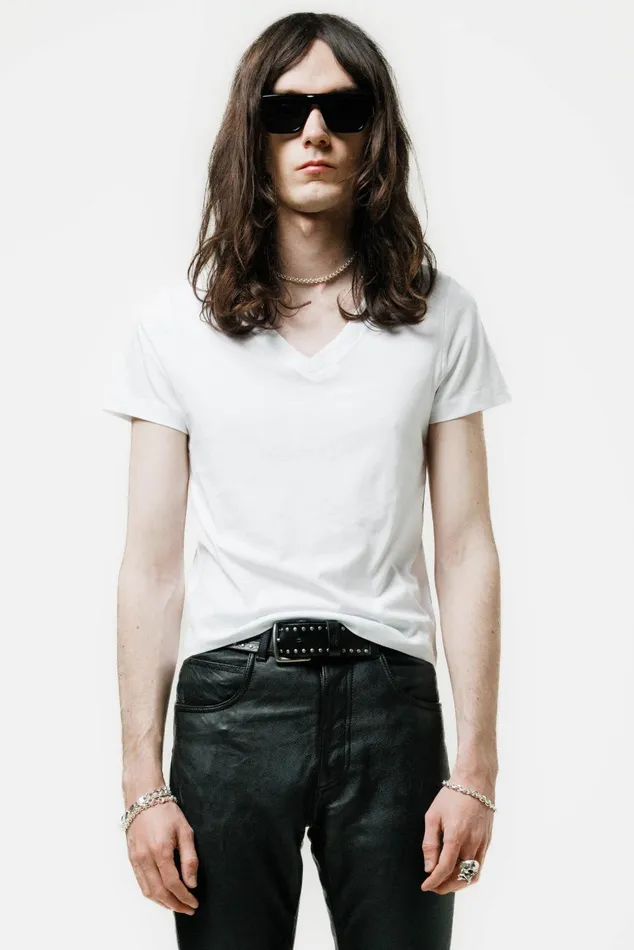 OTHER TSHIRTS MEN V Neck TShirt White