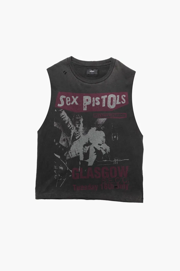 OTHER TANKS and VESTS MEN SEX PISTOLS LIVE IN GLASGOW VINTAGE TANK