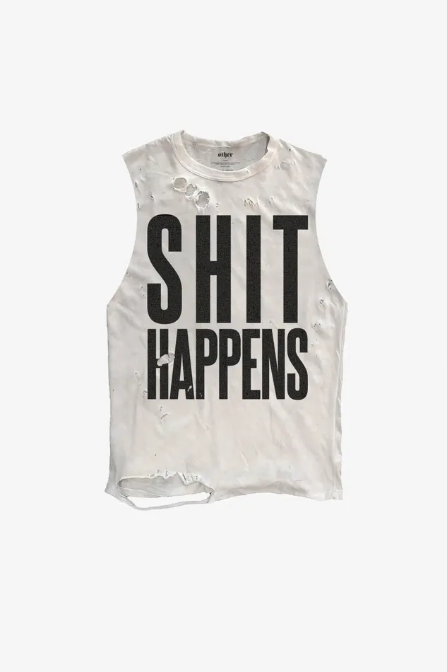 OTHER TANKS and VESTS MEN Shit Happens Thrasher Tank