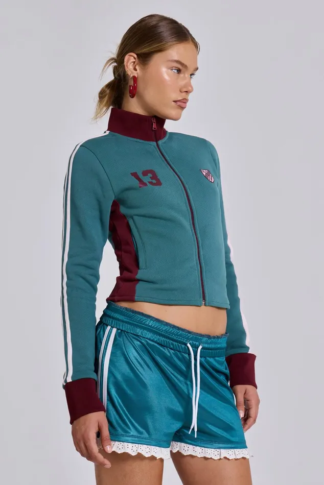 Outerwear Women Jaded London No13 Football Track Top