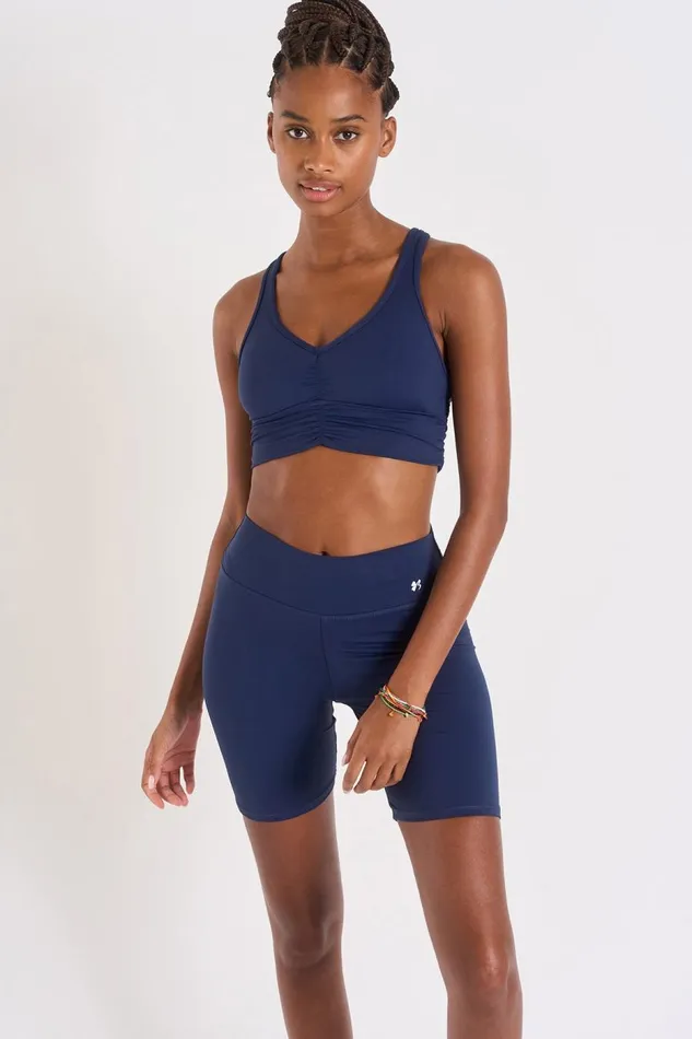 Outfit Navy Blue FLOW and PAMA WELLNESS Navy Women Banana Moon Tops and Bras