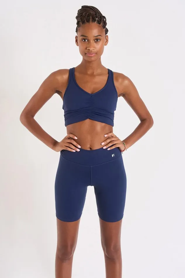 Outfit Navy Blue FLOW and PAMA WELLNESS Navy Women Banana Moon Tops and Bras