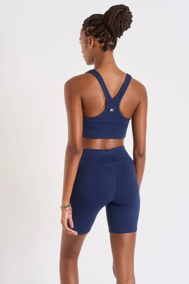 Outfit Navy Blue FLOW and PAMA WELLNESS Navy Women Banana Moon Tops and Bras