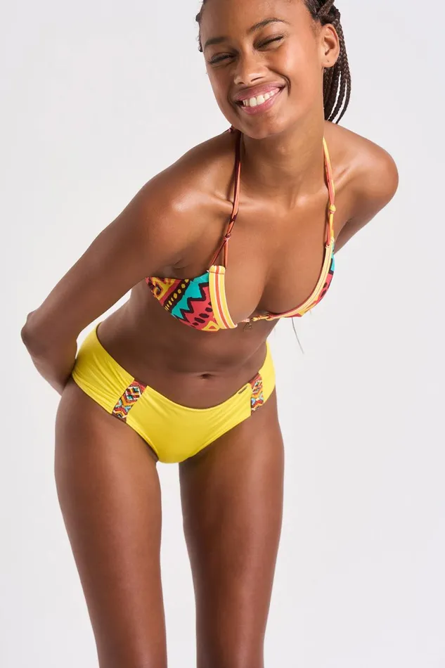Oyaro and Avora Yellowstone Pink Twopiece Bikini Pink Women Banana Moon Triangle Oyaro and Avora Yellowstone Pink Twopiece Bikini Pink Women Banana Moon Triangle