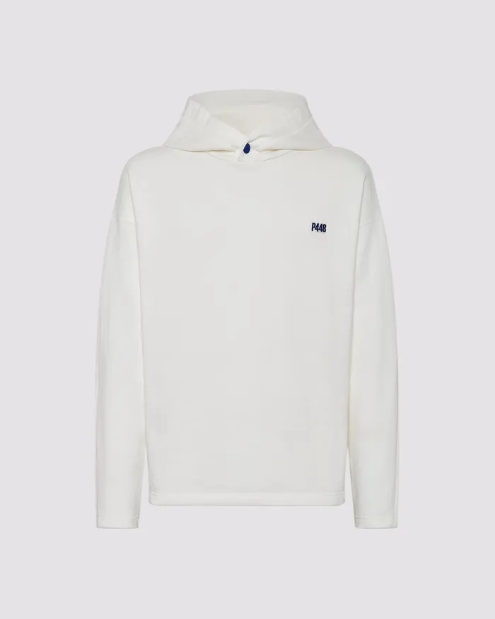 P448 Sweatshirts and Hoodies Women P448 Hoodie OffWhite
