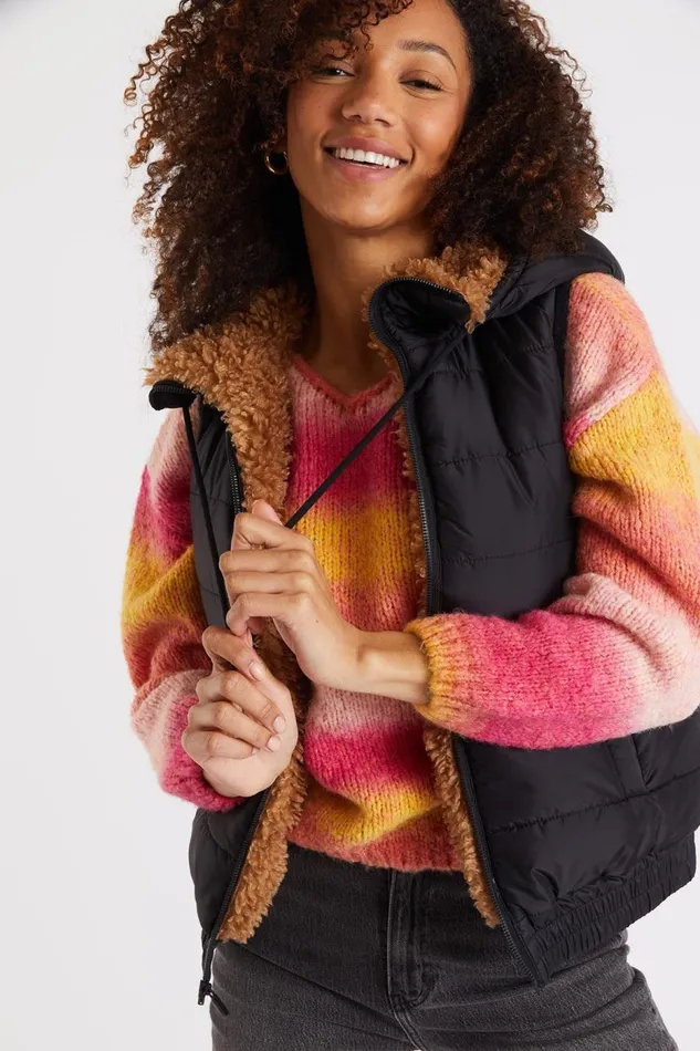 Padded Jacket Brown 8211 DULCIE WOODPARK Brown Women Banana Moon Jackets and Coats