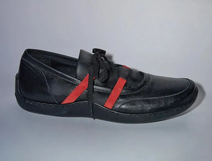 Paloma Wool 0005KMBlack Sportstyle Flat Ballerina With A Rubber Sole Women Shoes