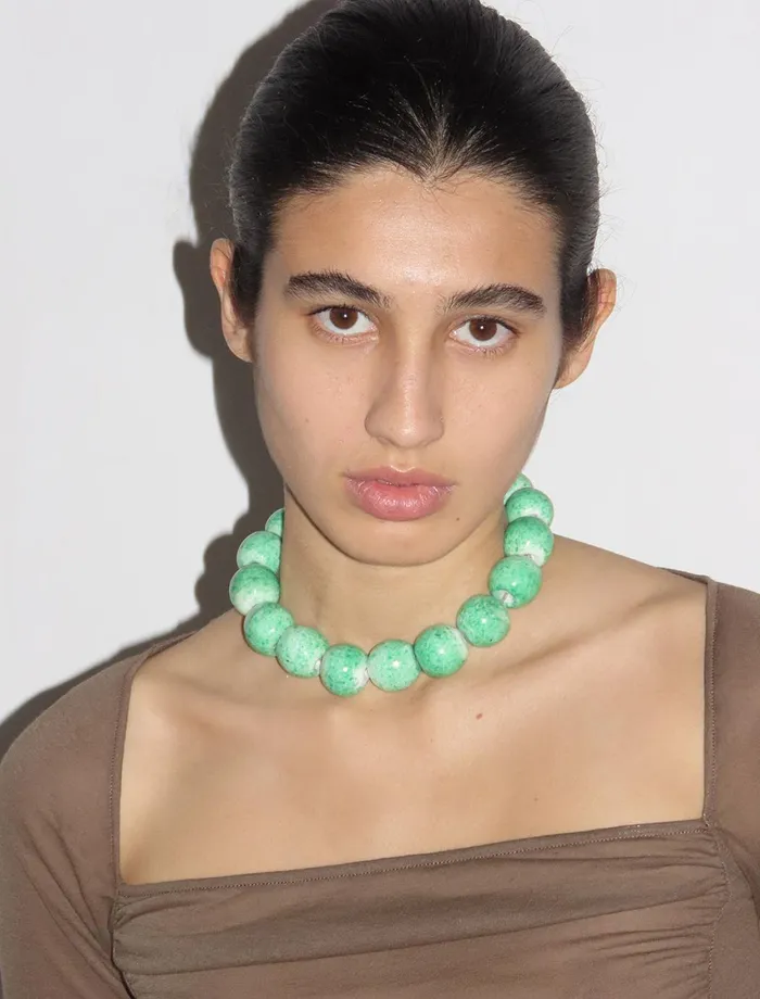 Paloma Wool AMUR NECKLACEVerde Granito Women Jewelry