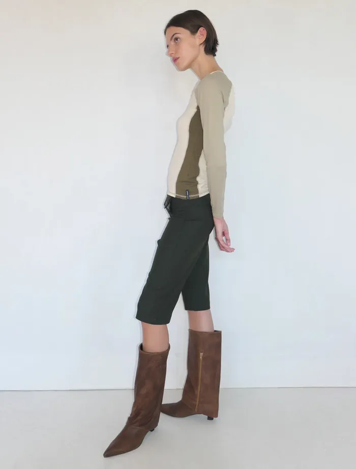 Paloma Wool BOURGEOISLowwaisted Capri Pants With Front Pockets Women Bottoms