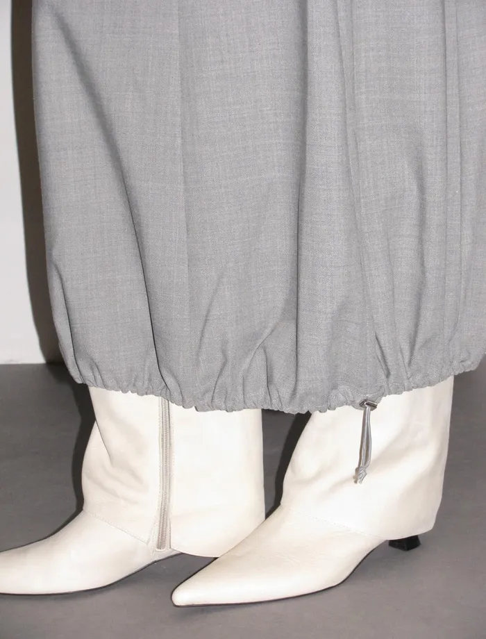 Paloma Wool CECILLow Waist Suit Skirt With A Puffed Shape At The Bottom Women Bottoms