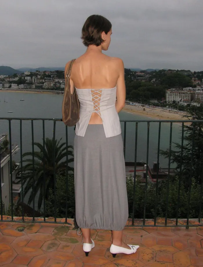 Paloma Wool CECILLow Waist Suit Skirt With A Puffed Shape At The Bottom Women Bottoms
