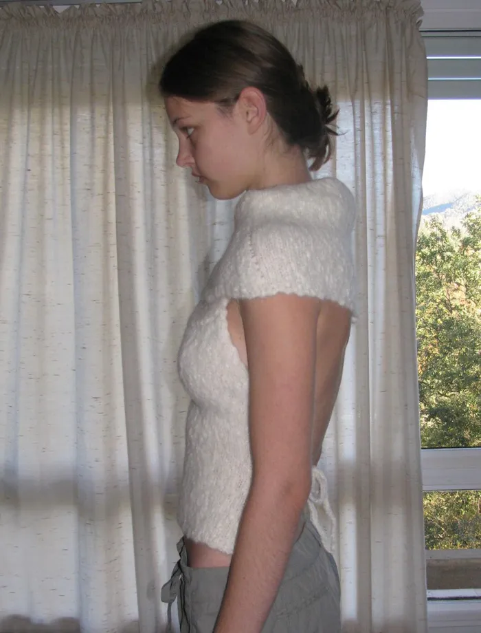 Paloma Wool GroenlandiaEcru Multiposition Knitted Top With Open Back Women Tops