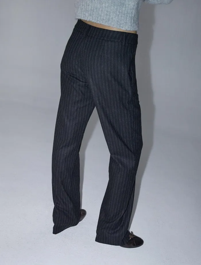 Paloma Wool HINAStraight Leg Classic Trousers With Waistband And Belt Loops Women Bottoms