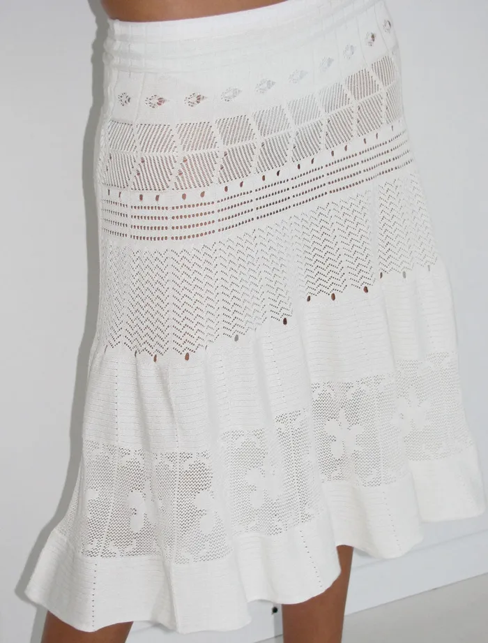 Paloma Wool JILLDelicated Knitted Midi Skirt Women Bottoms
