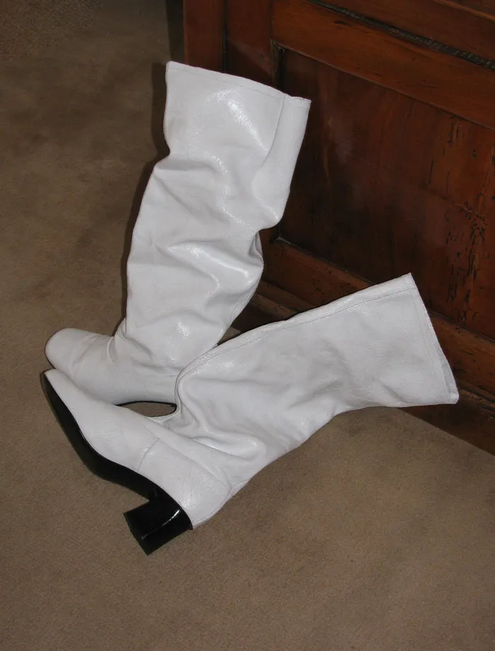 Paloma Wool JOLINEWhite Straightleg Leather Boot With 4 Cm Heel Women Shoes