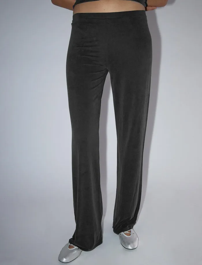 Paloma Wool JULIOBlack Reedition Of 039Junio039 Cupro Pants With A Mid Raise Waist Women Bottoms